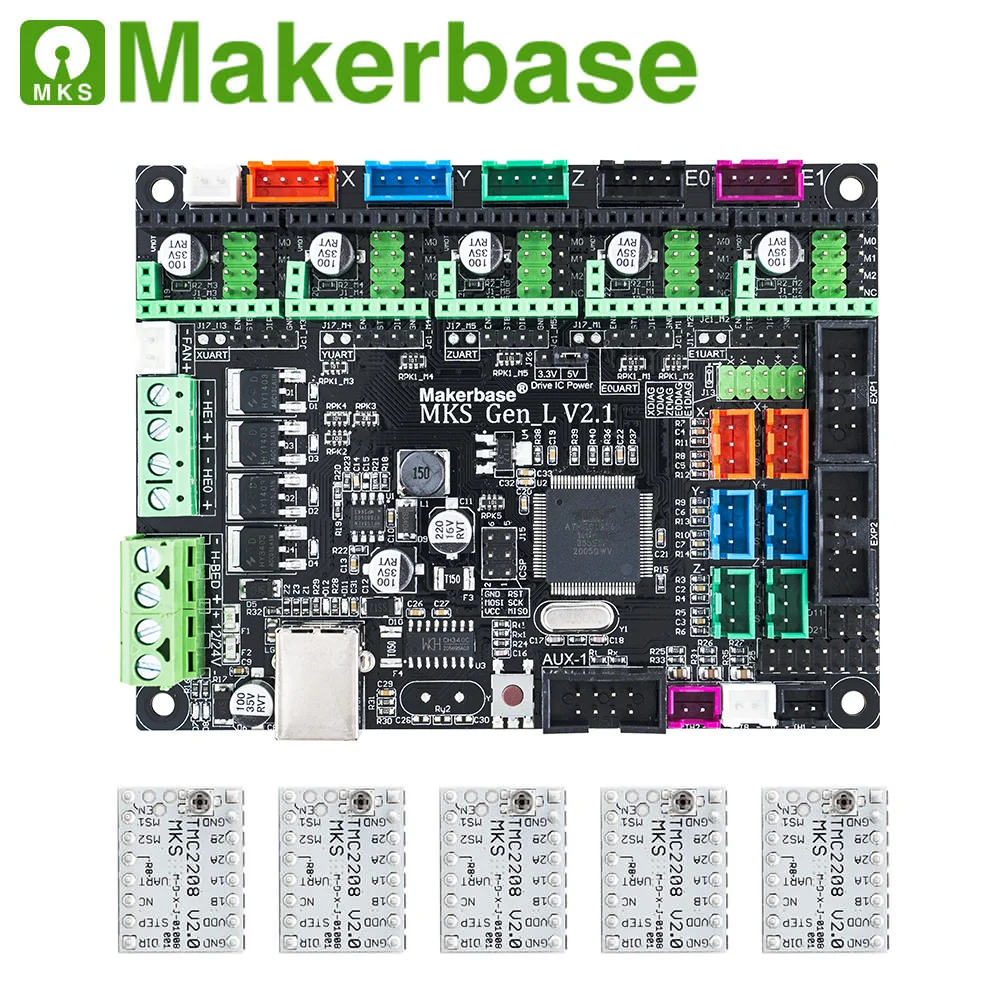 MKS Gen-L V2.1 3D Printer Control Board TMC2209