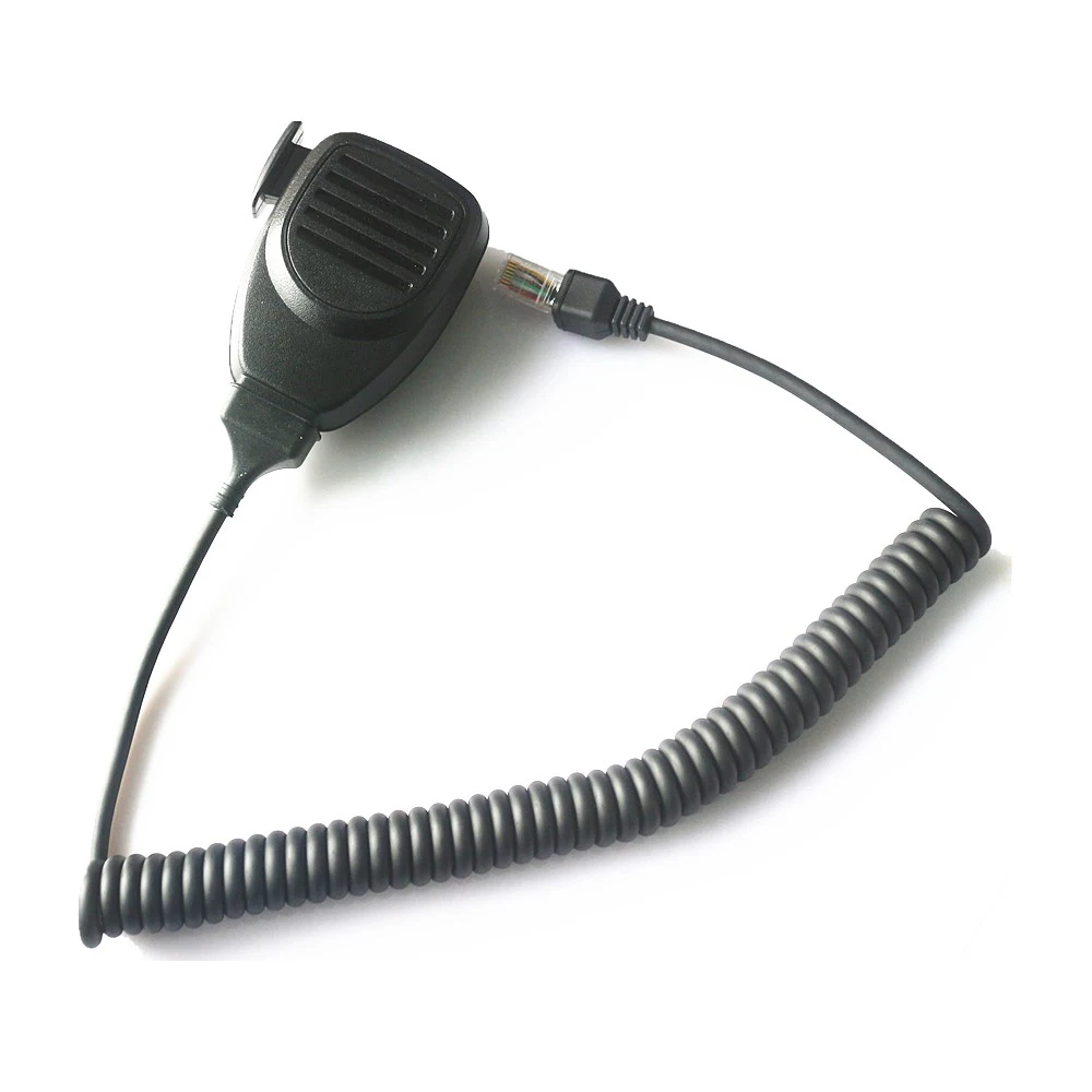 Microphone Mic Speaker For 6 PIN Kenwood Radio TK-809 TK-8102 TK-8108 TK-815 TK-8150 TK-8160 TK-8180 TK-830 Walkie Talkie