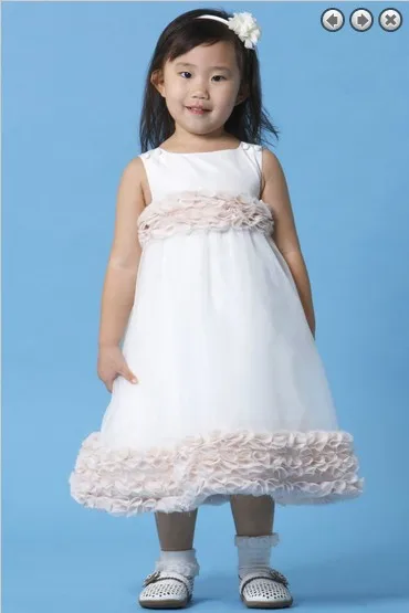 free shipping flower girl dresses for weddings 2022 baby christening communion fashion kids christmas pageant dresses for girls