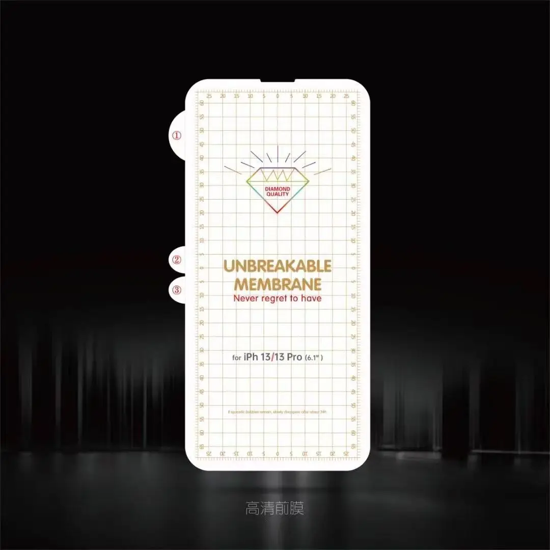 2Pcs Unbreakable Membrane Front Back Full Cover Hydrogel Film For iPhone 15 Pro Max 14 13 Mini 12 11 Pro Max Screen Protector