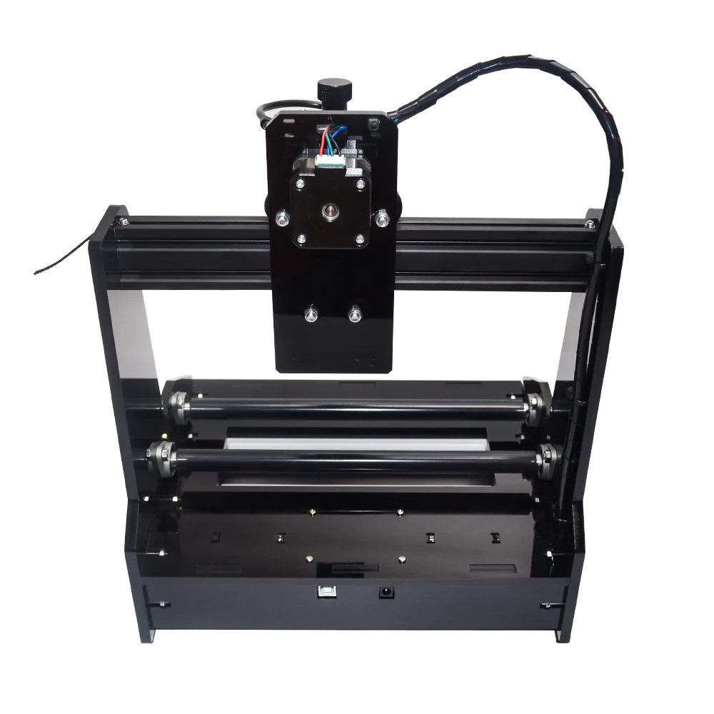 15W Cylindrical Laser Engraving Machine Engrave Cylindrical Stainless Steel Metal Automatic DIY Cutting Plotter CNC Router