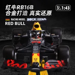 Bburago 1:43 Ferrari SF1000 SF21 Red Bull Racing RB16 2021 NO.33 &11 Alloy Luxury Vehicle Diecast Cars Model Toy Collection Gift