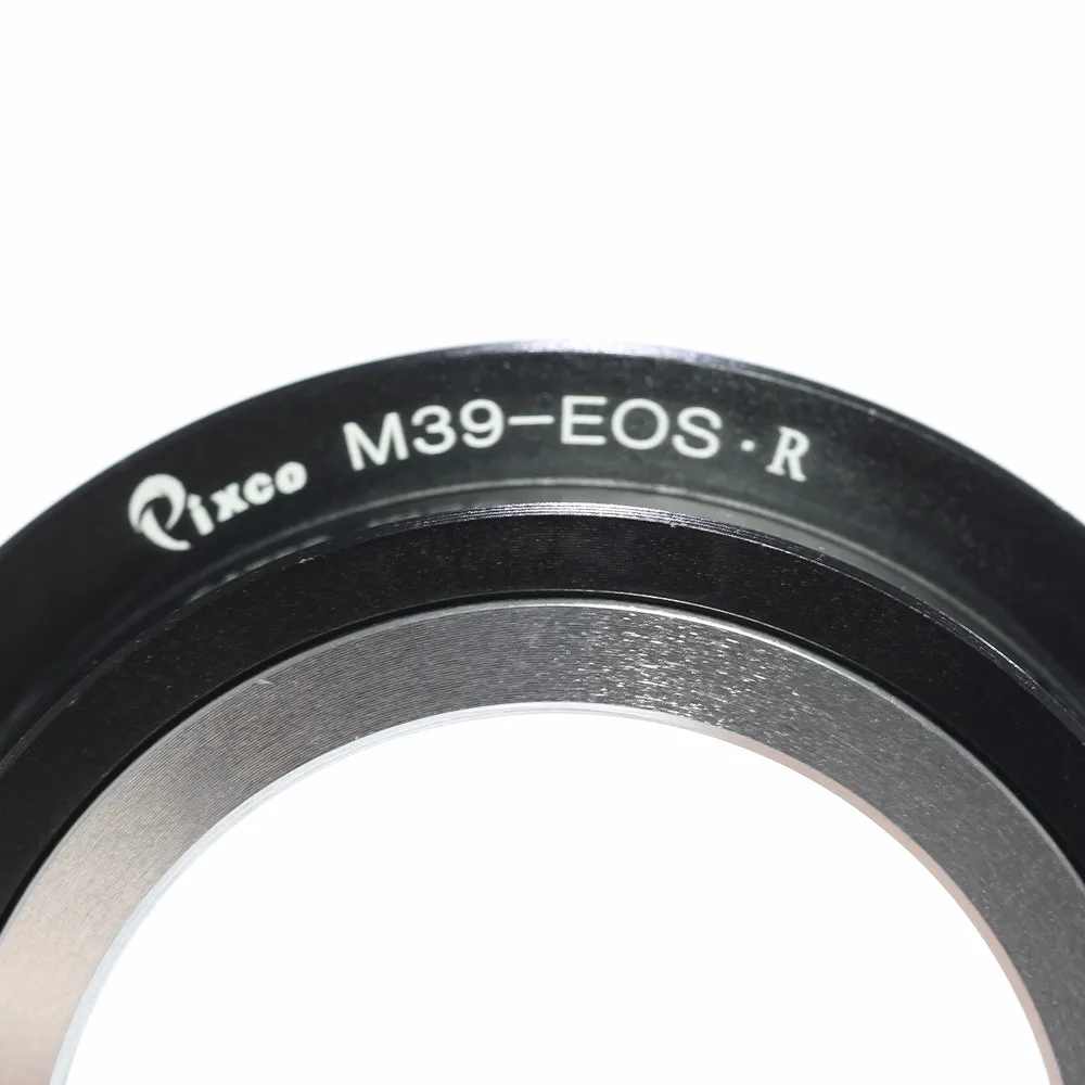 Pixco เลนส์อะแดปเตอร์แหวนสำหรับ M39เลนส์ Canon EOS R กล้อง RP R3 R5 R6