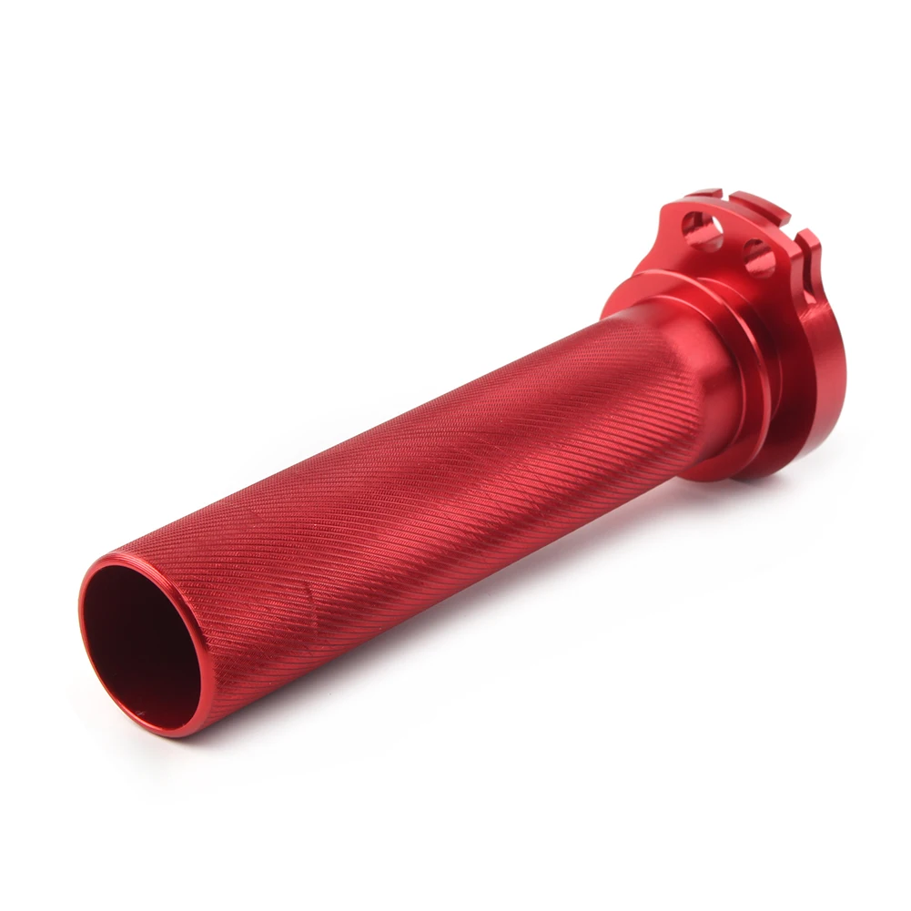 Motorbike Twister Bearing Throttle Tube For HONDA CRF250R CRF450R CRF250X CRF450X 2002-2015 Red Aluminum