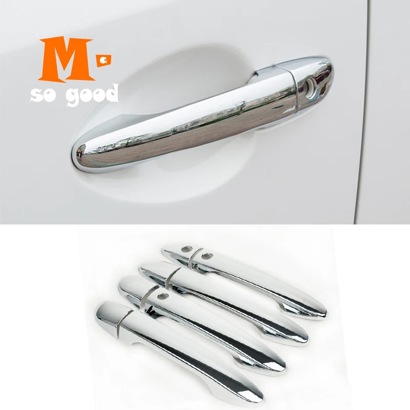 

For Mazda 6 GJ 2014 2015 2016 2017 2018 Atenza Mazda 6 M6 Accessories ABS Chrome Side Door Handle Cover Catch Trim Sticker 8pcs