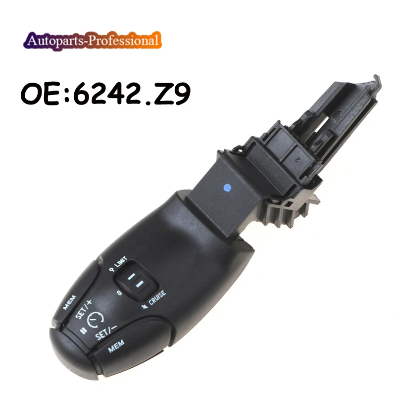 Interruptor de Control de crucero 6242.Z9 6242Z9 con Peugeot 207 307 308 407 607 3008 para Citroen C3 C5 C8 para XSARA Berlingo XSARA Picass