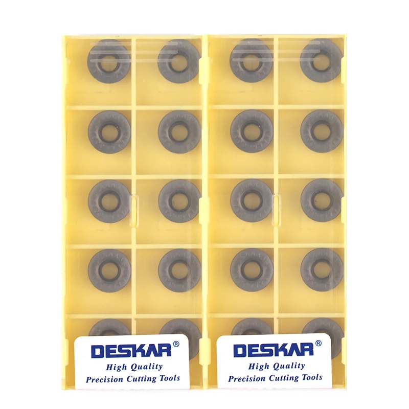 Imagem -05 - Carboneto Redondo Inserção Deskar Torno Cnc Fresagem Interna Ferramenta de Gerencio Rpmt 1003 para Srdpn Titular Rpmt1003 Rpmt10t3 Rpmt1204 Lf6018