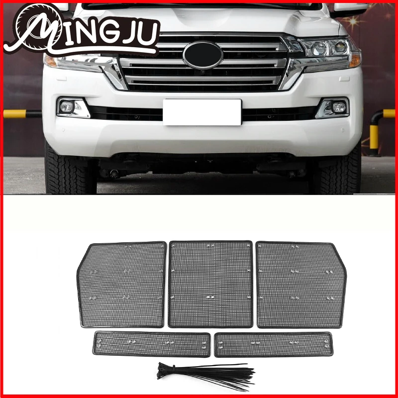 

Stainless Car Insect Screening Mesh Front Grille Net For Toyota Land Cruiser 200 LC200 FJ200 2012-15 2019 2020 2021 Accessories