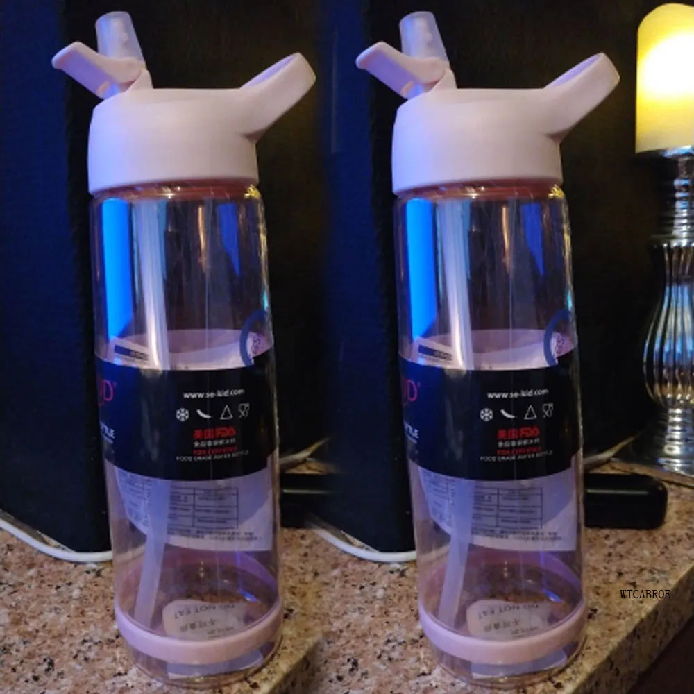 My Hot 1000ml 850ml Bottles Summer Sports Cycling Camping Readily Space Health Lemon Juice Milk Water Bottle With Straw Bpa Free