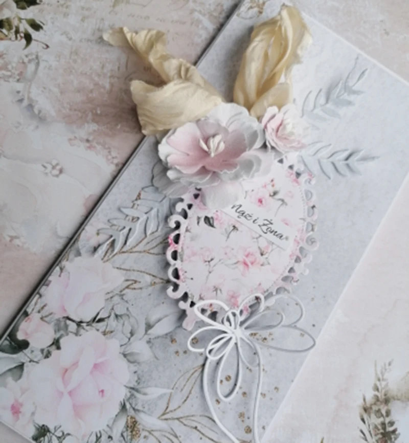 Alinacutle METAL CUTTING DIES Cut 6pc Bow Bowknot Tie Flower Gift Ribbon Present Scrapbooking PAPER CRAFT Card Album Art Cutter