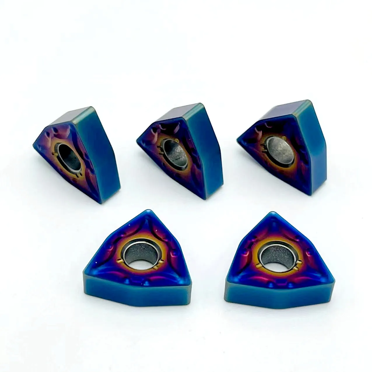 Utensile da tornio in metallo duro di alta qualità serie Blue Flame lame di fresatura CNC WNMG 080404 080408 inserto da taglio