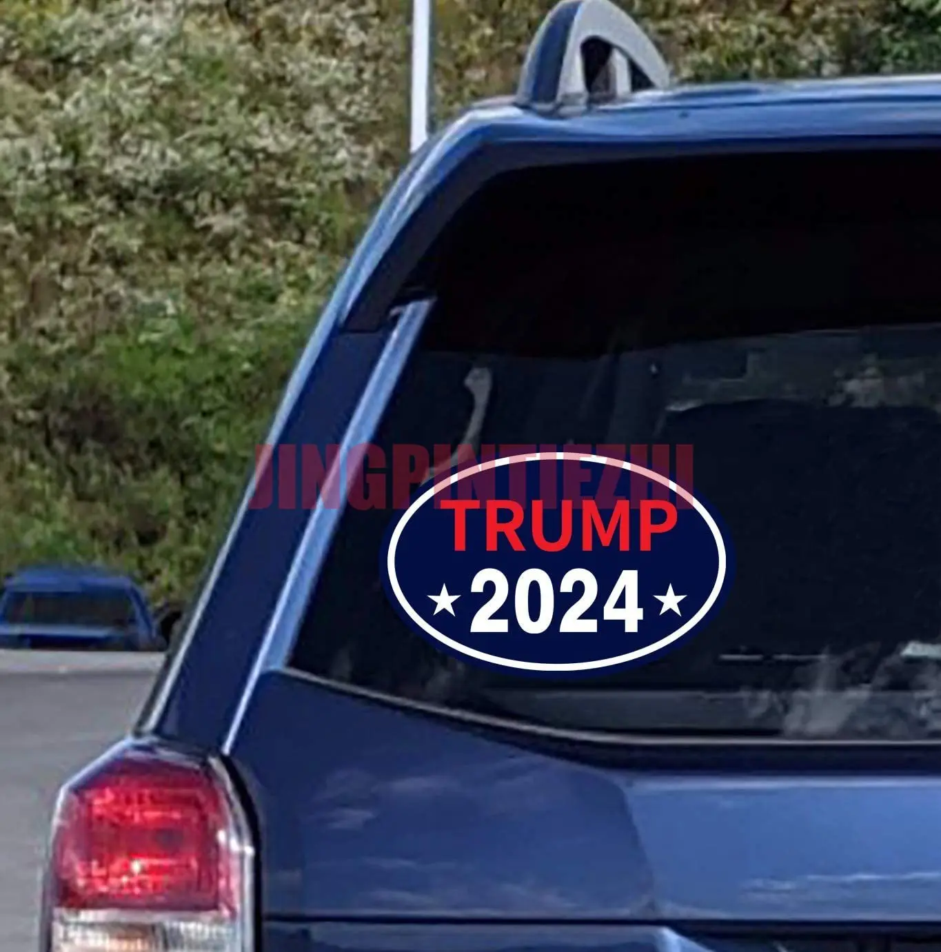 Interesting Car Sticker Trump 2024 Car Stickers and Decals, Waterproof Sticker Paper Is Suitable for Truck Laptop Bumpers