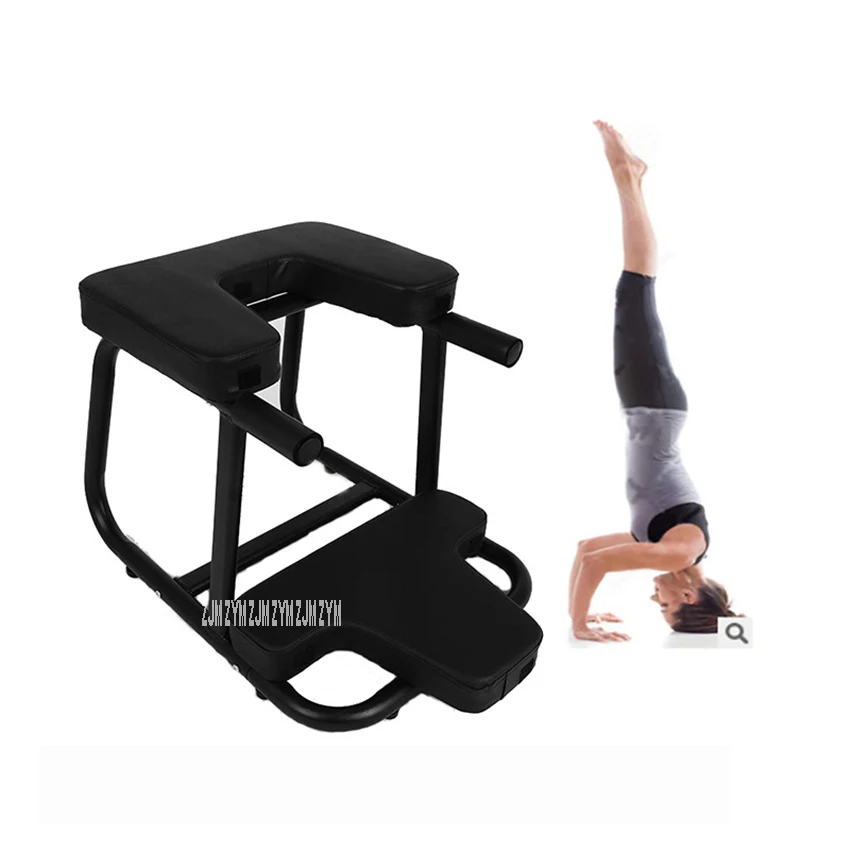 

Foldable Handstand Stool Bench Inverted Chair Gym Yoga Assist Upside Chair Folding Yoga Inverted Stool Sponge Inversion Machine