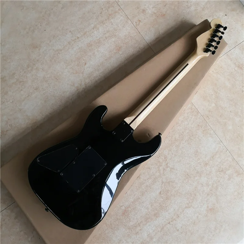 Electric Guitar with Handmade Painting, Color Can Be Customized, ET to Your Requirements, 6 Strings