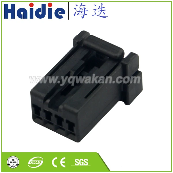 Free shipping 5sets 4pin auto female cable plug automotive electrical unsealed connector   174966-2