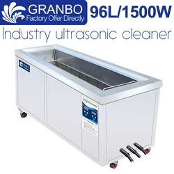 Granbo 96L Ultrasonic Cleaner 1500W Industrial Wash Melt-blown Fabric Mold Parts Car Cylinder Casting Mold Hardware Oil Rust