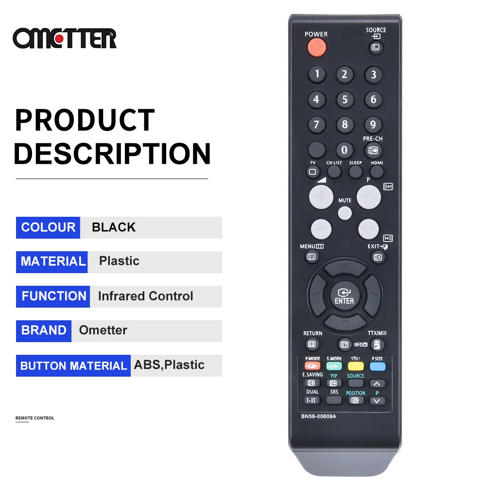 BN59-00609A新サムスンテレビのリモコンLE32S81B LE37S81B LA26R7 LA32R7 LA40R7 LA26R71BA LA32S8 LA37S8 LA40S8 LA46S8