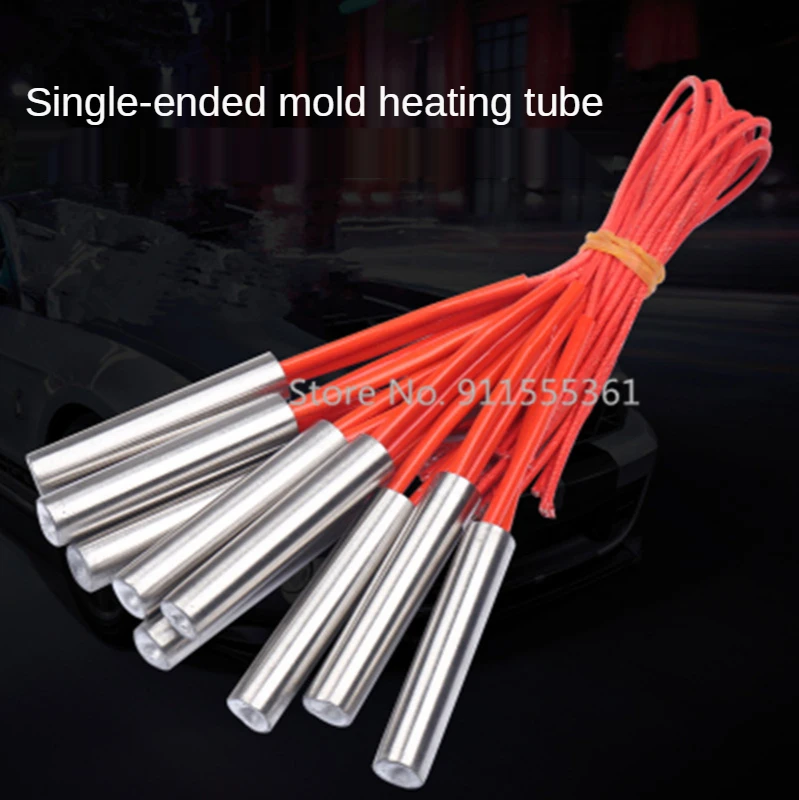 Free Shipping 12mm Stainless Steel Tube Diameter Cartridge Heater 40-200mm Length 220V Electric Heating Element Tube Heater