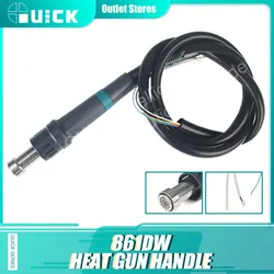 Quick 861DW Heat Gun Handvat Verwarming Soldeerbout Soldeer Handvat Vervanging Heat Gun Handvat Voor 861DW Lassen Rework Station