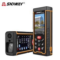 SNDWAY Original Digital Laser Distance Meter Camera Rangefinder 80/120m With Color LCD Screen USB Rechargeable Battery Tester