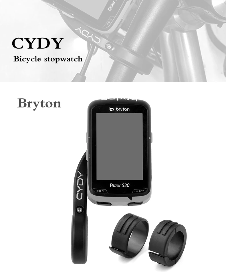 CYDY MTB Rennrad GPS-Halterung Fahrradcomputer-Halterung für Garmin Edge IGPSPORT 630 Bryton Wahoo Rider Ständer Fahrradzubehör – Detail 3