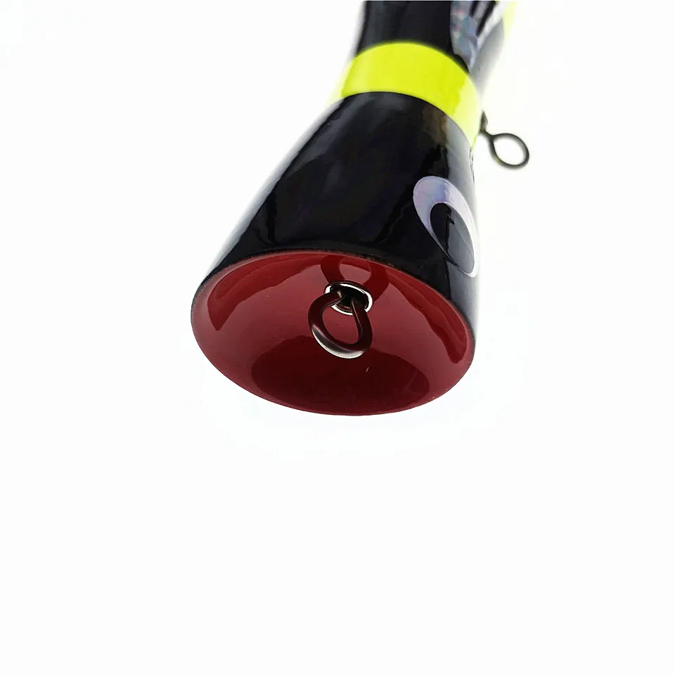 SWOLFY 1 TEILE/LOS Topwater Holz Popper 65G/ 70g /115G/190G GT Oberfläche Popping locken Tiefe Meer Boot Angeln Köder – Detail 20