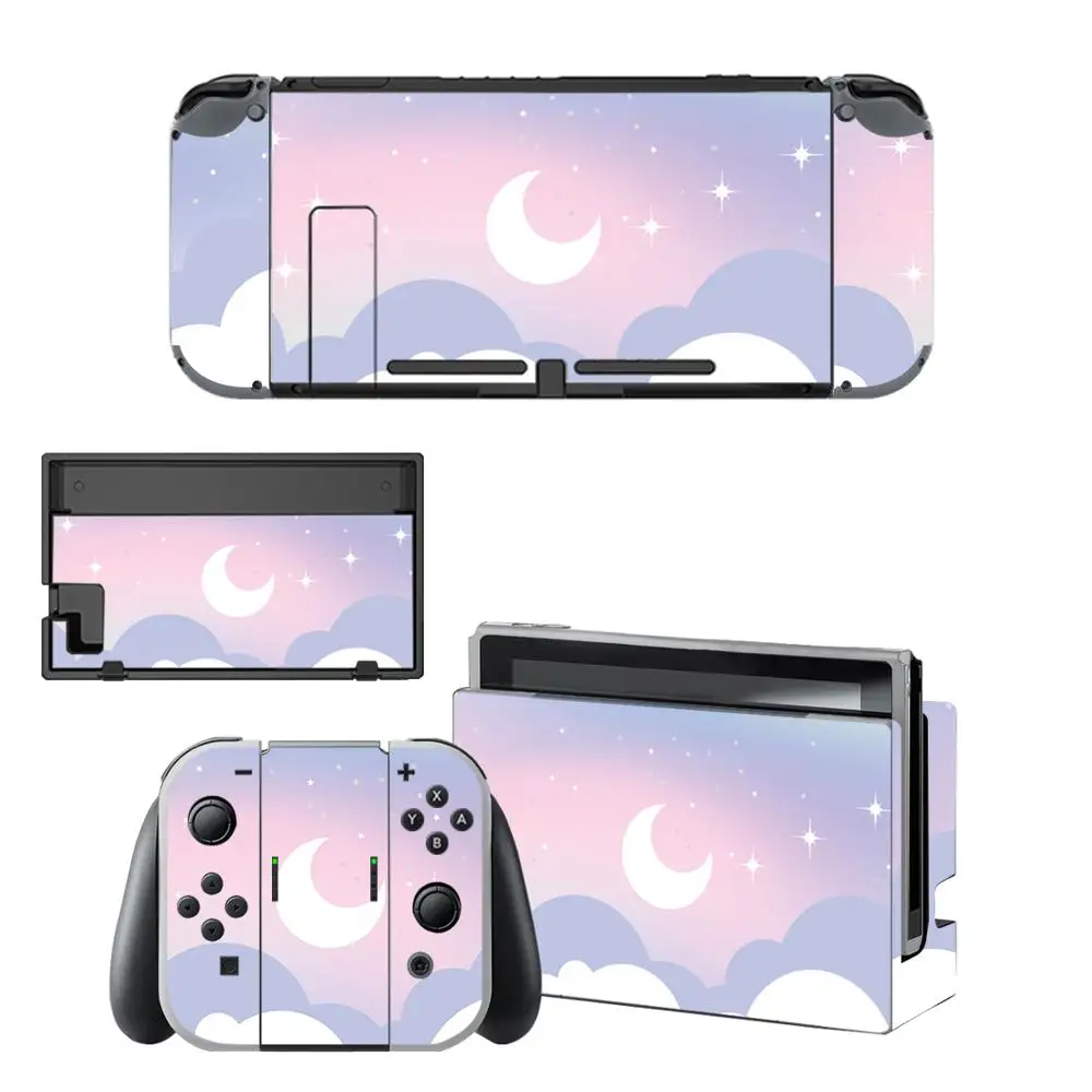 Starry Sky Cloud Nintendo Switch Skin Sticker NintendoSwitch stickers skins for Nintend Switch Console and Joy-Con Controller