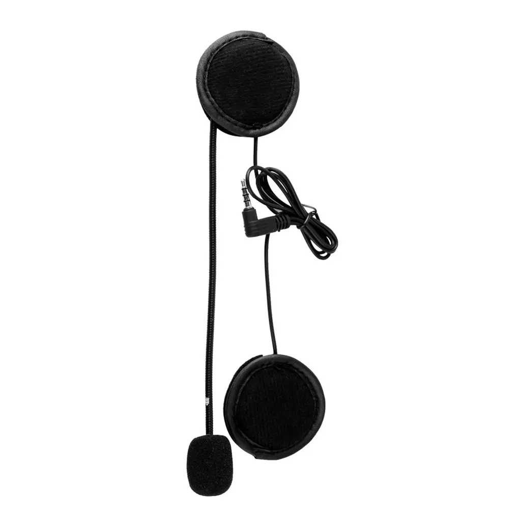 Microphone Speaker Headset V4/V6 Interphone Universal Headset Helmet Intercom Clip for Motorcycle Bluetooth-compatible Device