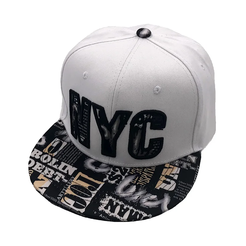 New Brand NYC Graffiti Baseball Cap Men Women Embroidery Letter Snapback Hat Casquette Summer Sports USA Hip Hop Cap Gorras