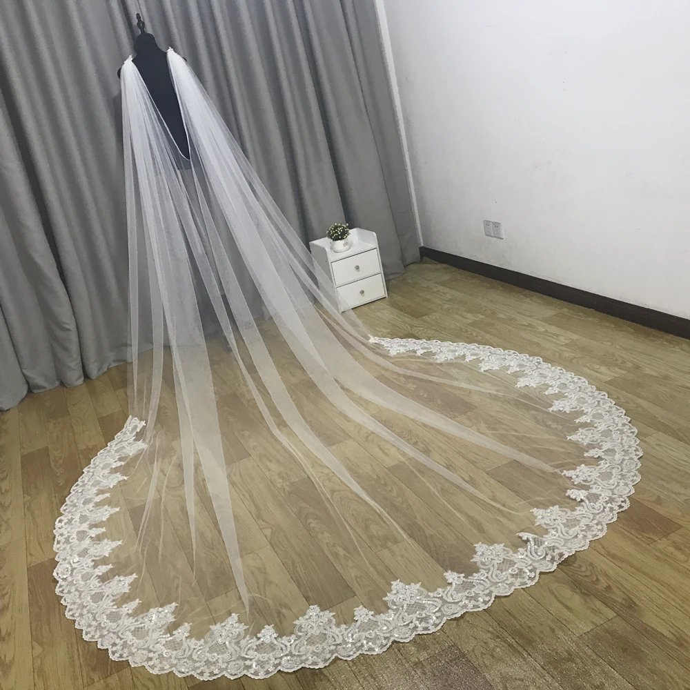 Velo de lentejuelas para novia, capa de encaje brillante, chal embellecedor, accesorios de boda personalizados