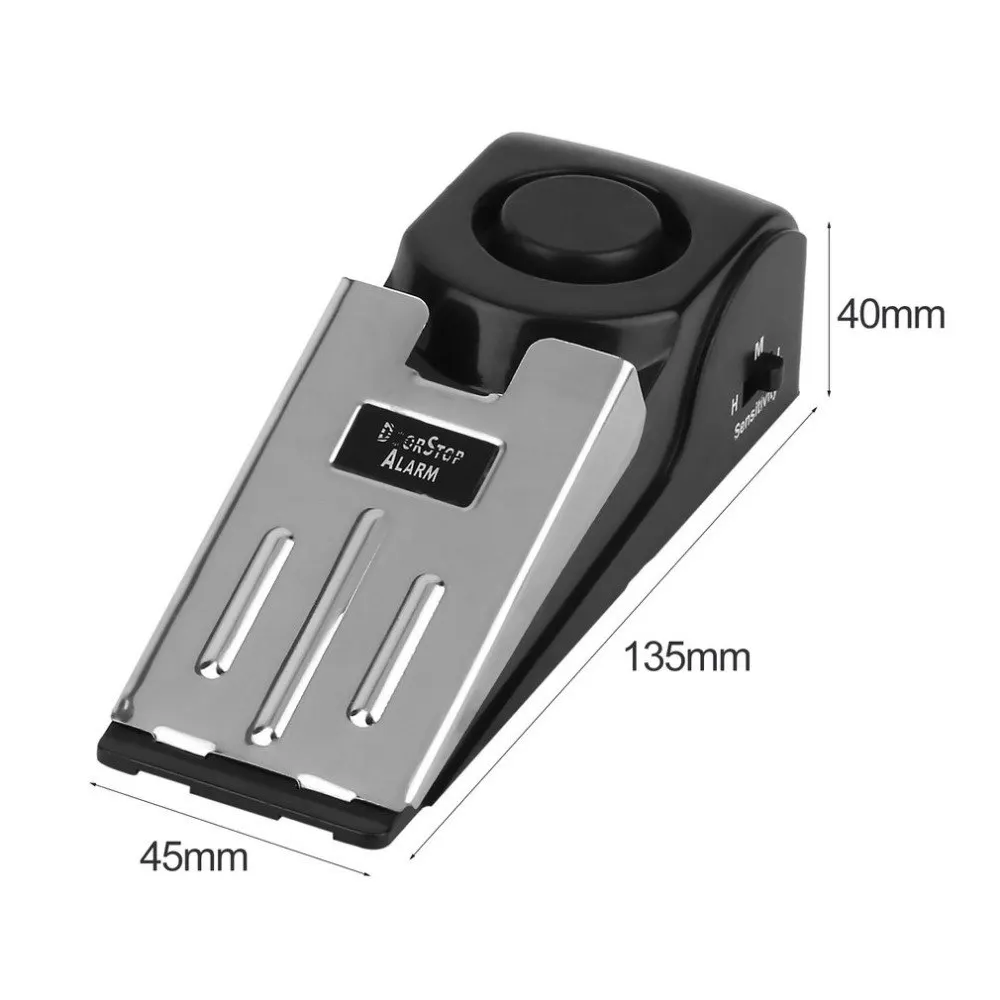 125 db anti-diefstal inbreker stop systemem beveiliging startpagina wigvormig deur stopper wekker bloco blokkeren systemem