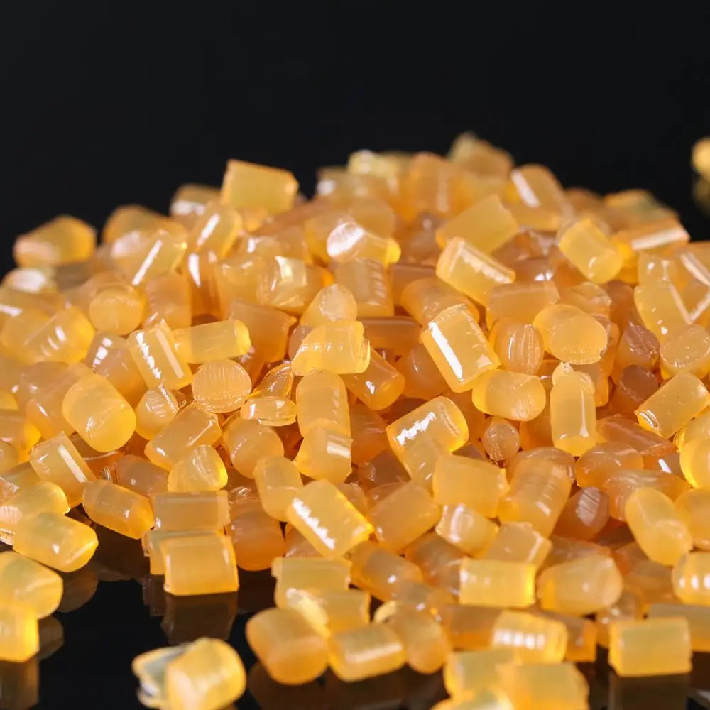 Strong Viscosity Hot Melt Colloidal Particles Yellow Opaque Sol Soluble Book Binding Carton Packing Pearl Cotton Adhesion 500G