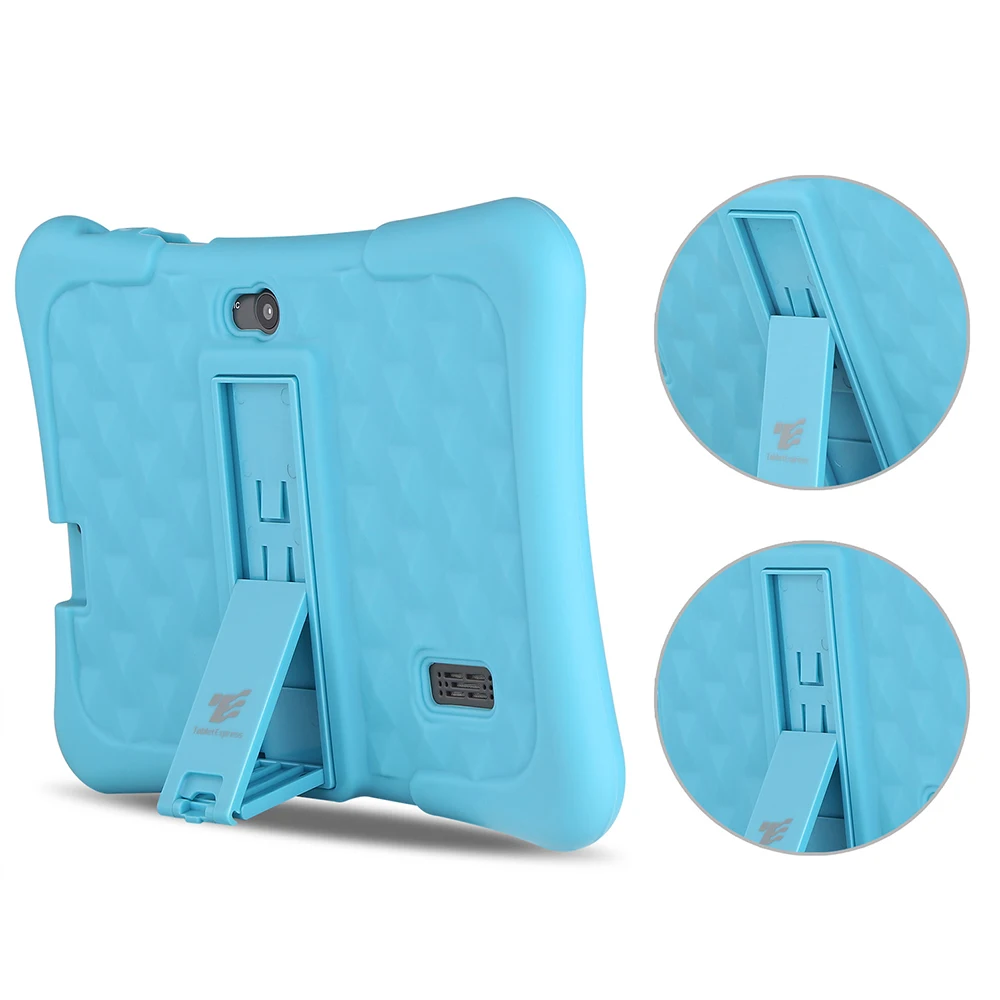 Dragon Touch Y88X Plus Kids Tablet 7 Inch Hd Ips Display Touchscreen Android 8.1 Wifi 1Gb/16Gb met Tablet Tas Android Tablet Pc