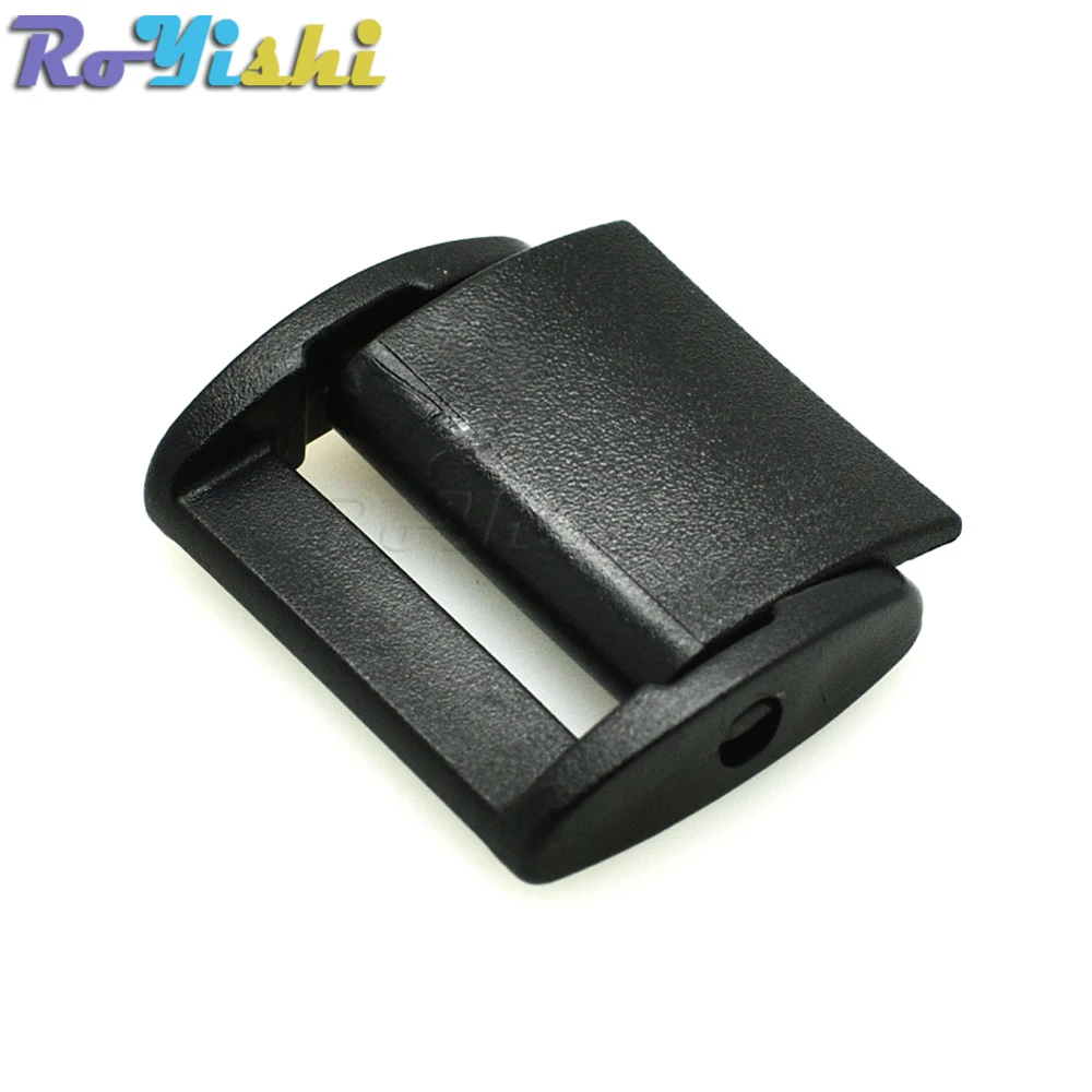 3/4 "(20mm) Kunststoff Presse Gürtel Passen Buckles Toggle Clip Rucksackgurte Gurtband Schwarz