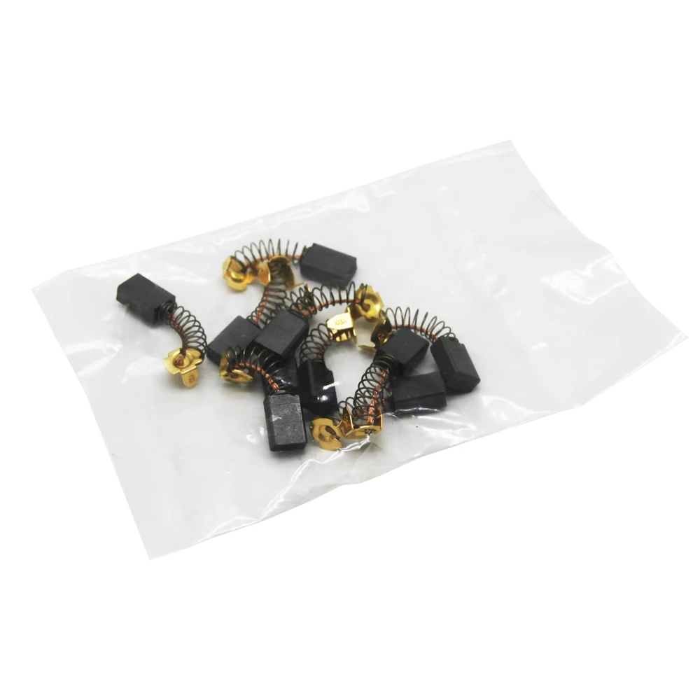 TASP 5 Pairs 15x10x6mm Carbon Brushes for Makita CB100 CB101 CB102 CB103 CB108 CB114 CB124 181030-1 191945-4