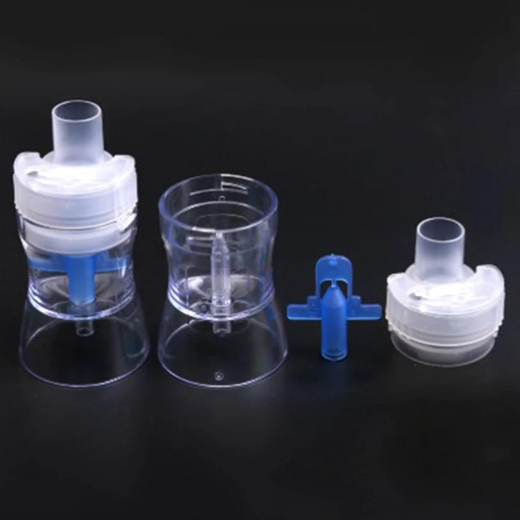 8ML Atomized Cup Air Compressor Nebulizer Medicine Bottle Tank Home Allergy Inhaler Aerosol Medication for Adults Kids