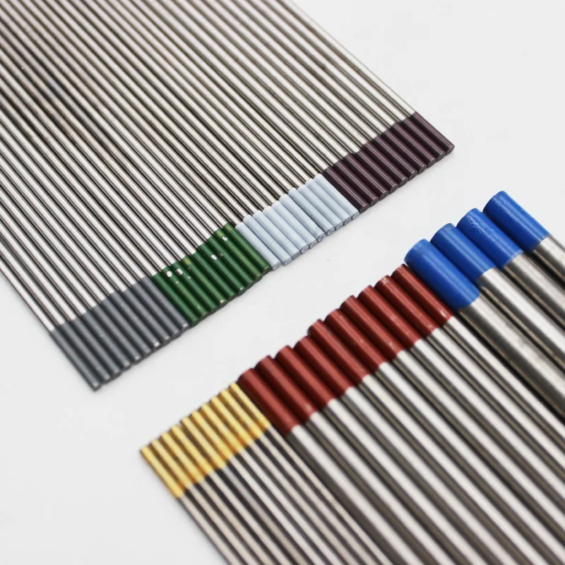 Professional Tungsten Electrode Welding Electrodes 1.0 1.6 2.0 2.4 3.0 3.2 4.0mm WT20 WC20 WL20 WL15 WZ8 WP WY20 WES WZ3 Tig Rod