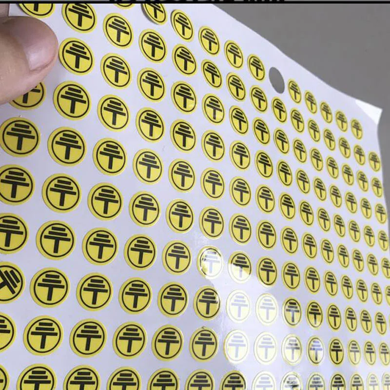 500 Stickers 1cm Round Ground Mark Sign Label Universal Adhesive Waterproof