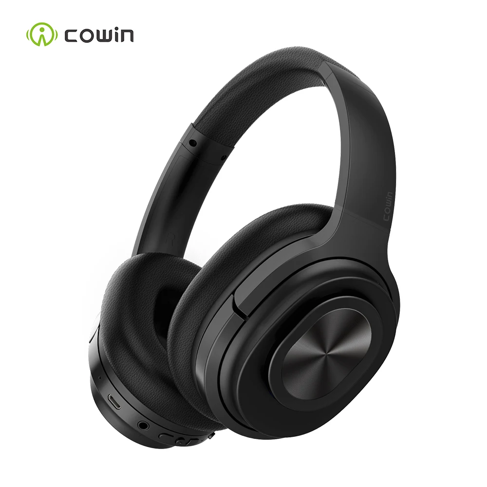 Cowin SE7MAX[Upgraded] Active Noise Canceling headphone Bluetooth 5.0 Wireless headphones Headset with microphone HiFi Deep Bass