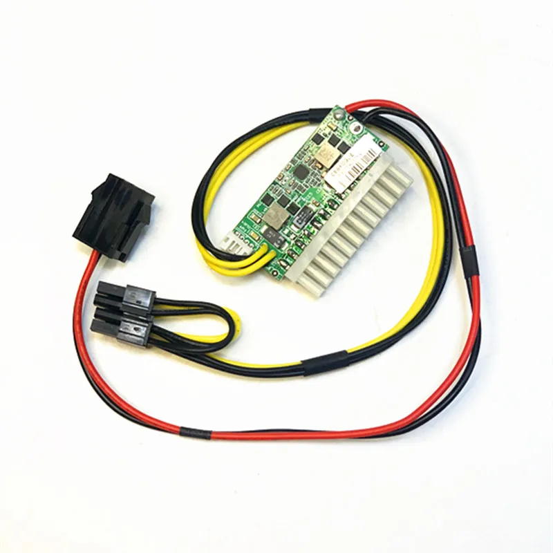 Pci-e 6pin femmina Input DC-ATX-300W 24pin modulo di alimentazione Swithc Pico PSU Auto Auto Mini per Server di rete DB9215A vendita calda