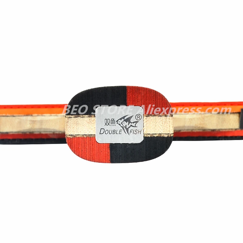 Raqueta de tenis de mesa doble Fish, raqueta de tenis de mesa con goma original, 6/7/8 estrellas, 8A, 7A, 6A, granos ofensivos