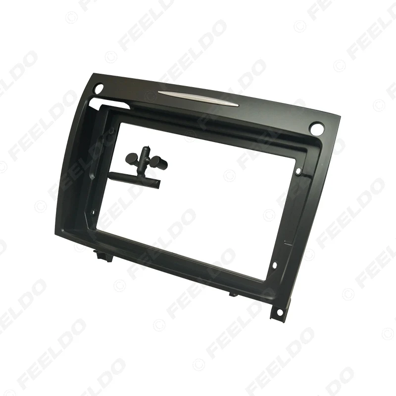 

FEELDO Car Audio Fascia Frame For Mercedes-Benz SLK 2004-2008 Install 9inch Big Screen Radio Stereo Panel Dash Mount Frame Kit