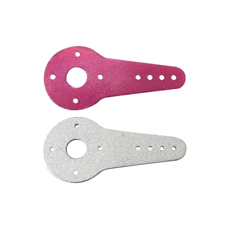 

2 Pcs Alu Arms Servo/Fixed Wing Airplane Model Accessories/Large Aircraft Reinforced Aluminum Rocker Arm/Metal Rocker Arm