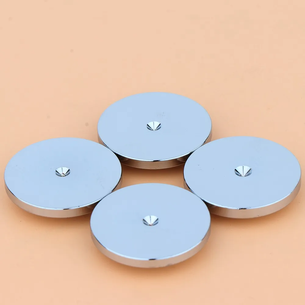 4 قطعة Preffair جديد وصول 25x6 مللي متر HiFi معدات المتكلم حامل المسامير قدم قاعدة وسادة الطابق القرص أفضل الأسعار مكونات الصوتية