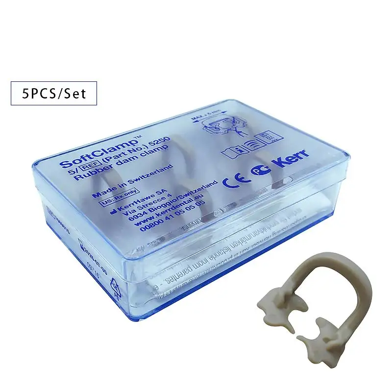 Dental Kerr Soft Clamp Universal Rubber Dental Dam Sundries Molar Teeth Polymer Dental Supplies