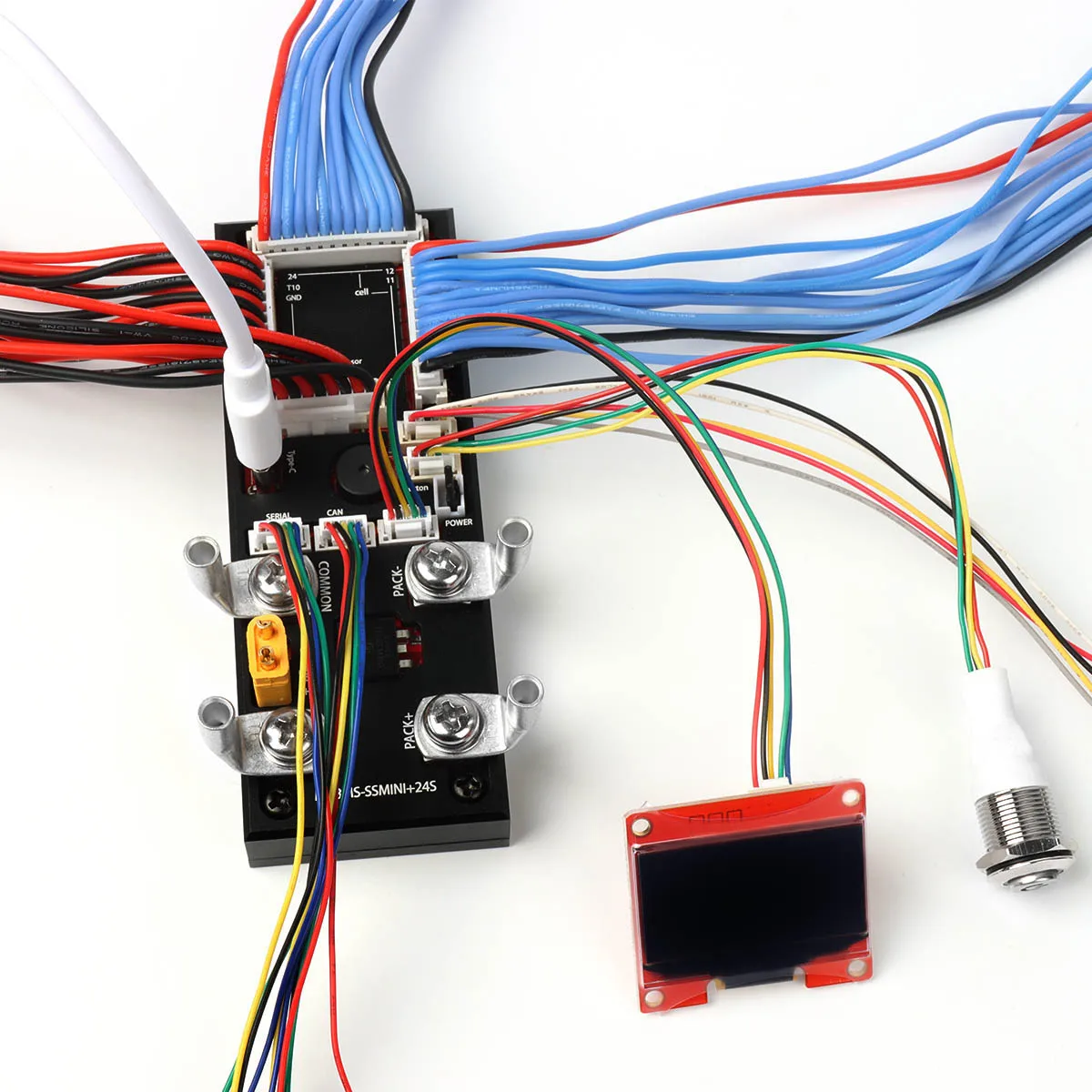 24S 70A 120V 18650 Lithium Battery Protection Board Integrated with Charge and Discharge Protection All-in-one Board Flipsky