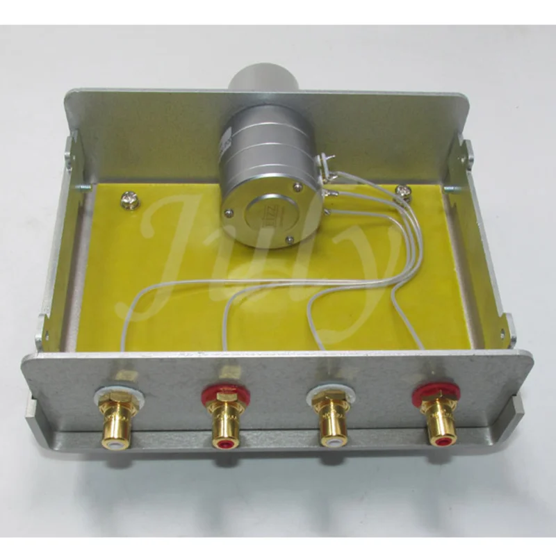 High-quality passive front stage, JENSEN pure silver wire EIZZ stepping volume potentiometer, German silver solder