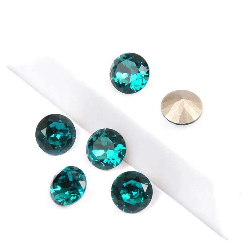 YANRUO 1357 Brillantschliff K9 Kristall-Nähsteine zum Aufnähen mit Hochkrallenfassung für Näharbeiten und Kleiderdekorationen – Detail 9