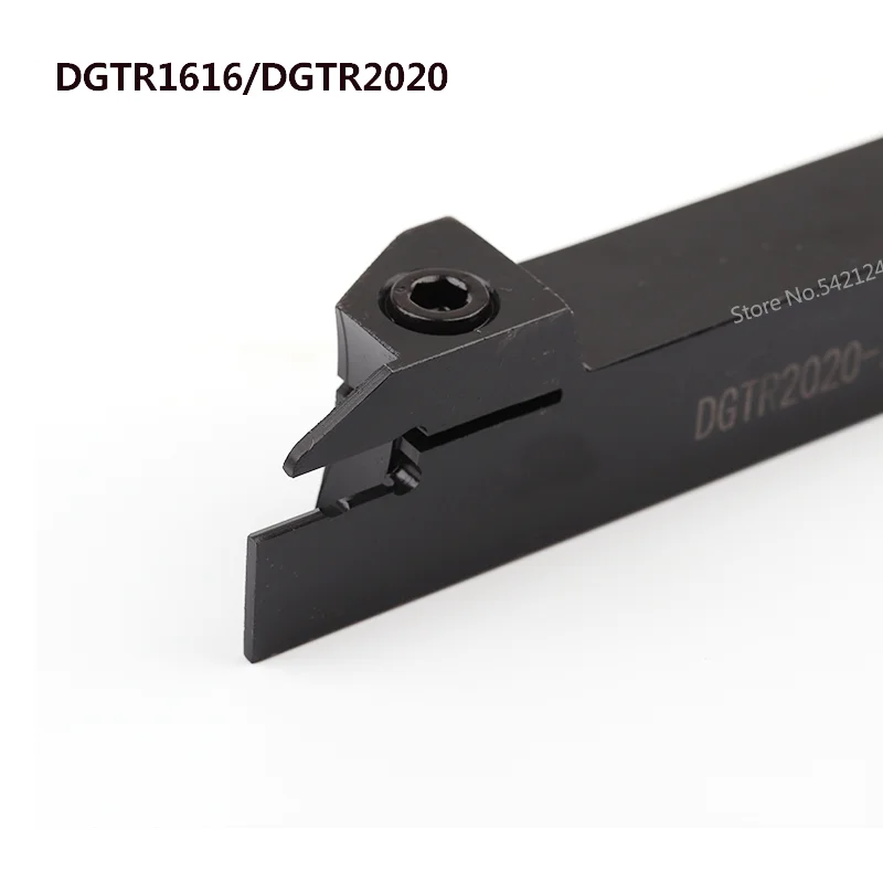 10PCS DGN 3003J DGN 2002J 3mm 2mm grooving carbide insert + 1PC DGTR2020-2T18 DGTR1616-2T18 DGTR1616 3T20 Turning holder set