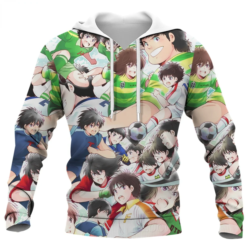 CLOOCL Captain Tsubasa Hoodies Men Women 3D All Over Printed Anime Hoodie Autumn Unisex Streetwear Pullover Sudadera Hombre